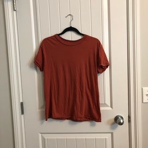 Burnt Orange Tee from Urban Outfitters